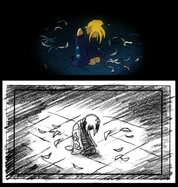Paradise Lost Character Design Dream Sequence Paradise Lost Character Design Dream Sequence
